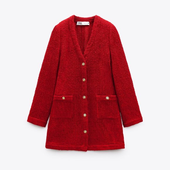 Zara Textured Weave Dress - Picture 7 of 15